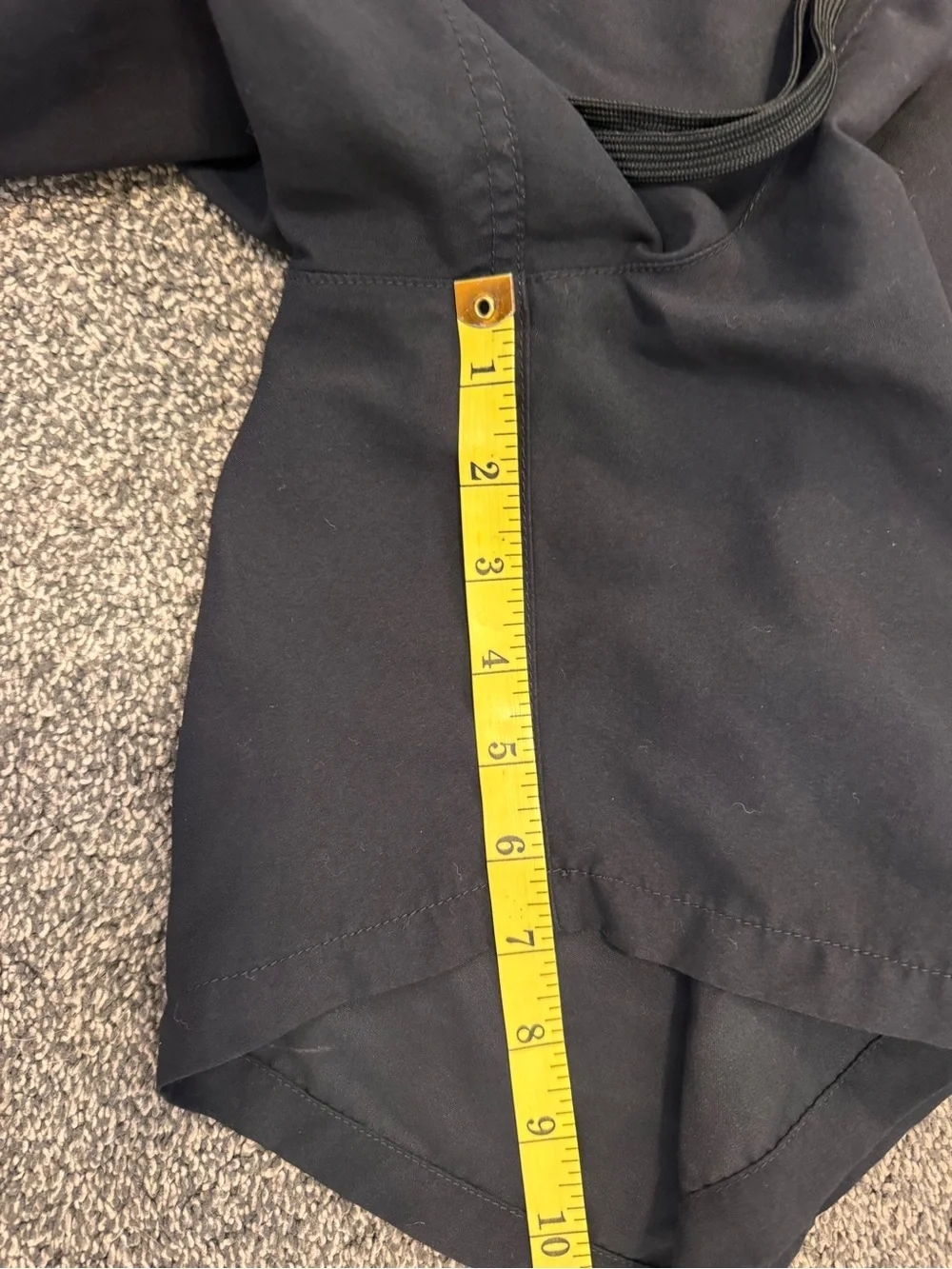 Calvin Klein Men’s Black Swim Board Shorts with White Logo Size Large